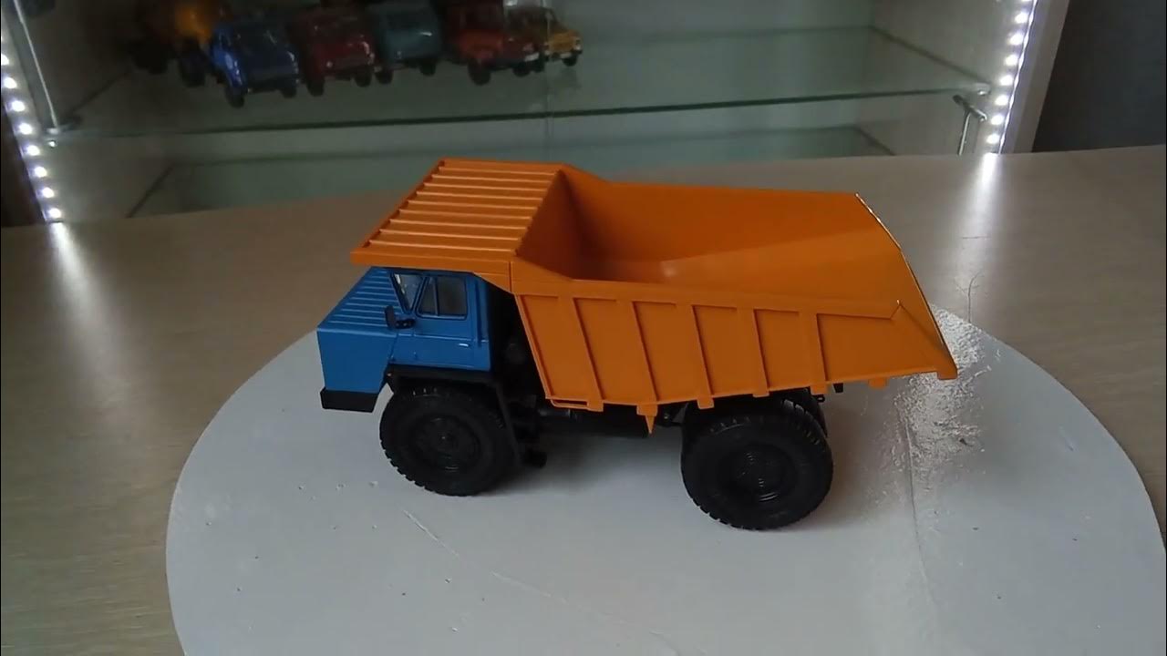 Не маленькая техника: #Белаз 7548 #наш_автопром #масштабные_модели 1:43 ...
