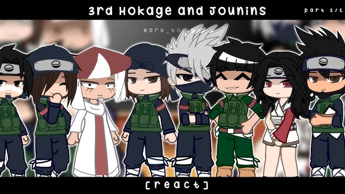 3rd Hokage + Jounins react