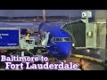 Full Flight: Southwest Airlines B737-800 Baltimore to Fort Lauderdale (BWI-FLL)