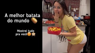 Batata Rústica Batata Canoa Na Air Fryer A Melhor Batata Do Mundo Mostrei Tudo