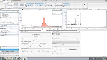 Data Processing in Chromeleon for GC MS Part 7- MS settings