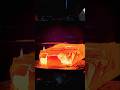 Mastering the Heat: Forging a Solid Steel Block! 🔨🔥#forging #asmr #shorts
