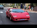 SUPERCARS in MONACO 2021 -44- ( SF90 Stradale, Countach, 675LT, Pista, 600LT, Scuderia, 911R...)