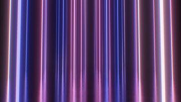 Neon Light Hallway Corridor Ultraviolet Laser Beam Reflection Room 4K UHD 60fps 1 Hour Video Loop