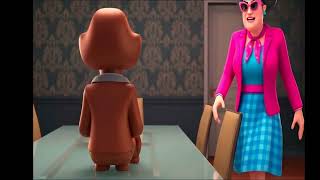 Miss T in the brand new Easter update of Scary Teacher 3D!