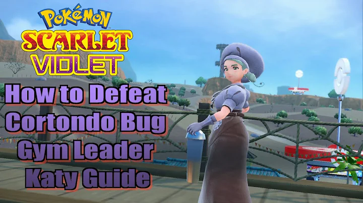 Pokmon Scarlet Violet Cortondo Bug Gym Leader Katy...