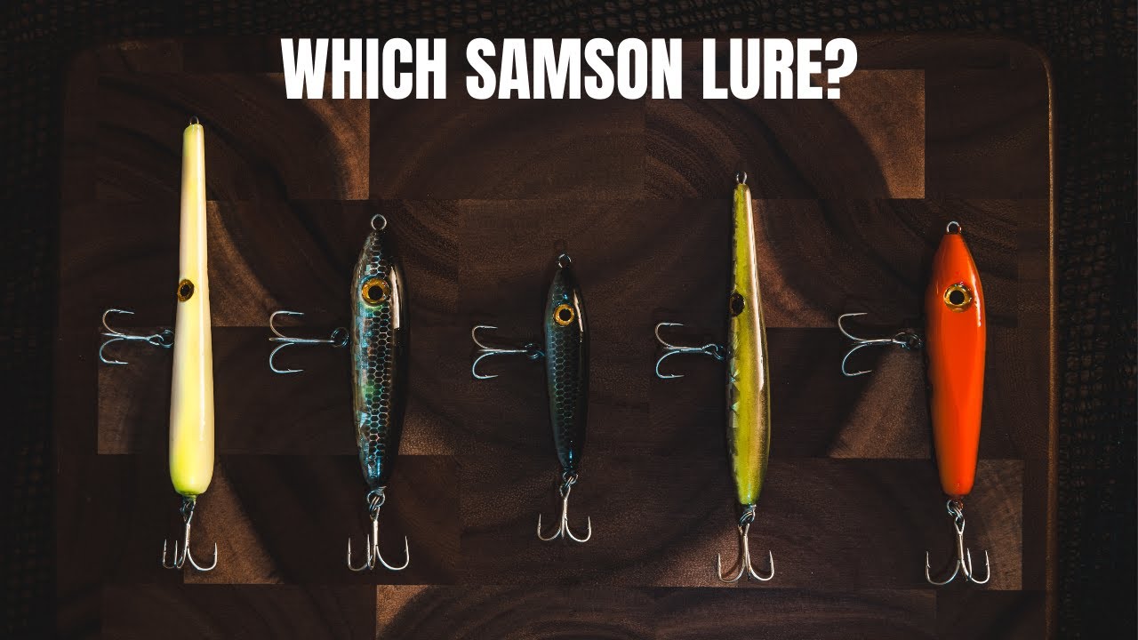 Which Samsonlure? Some tips when choosing the right lure from the