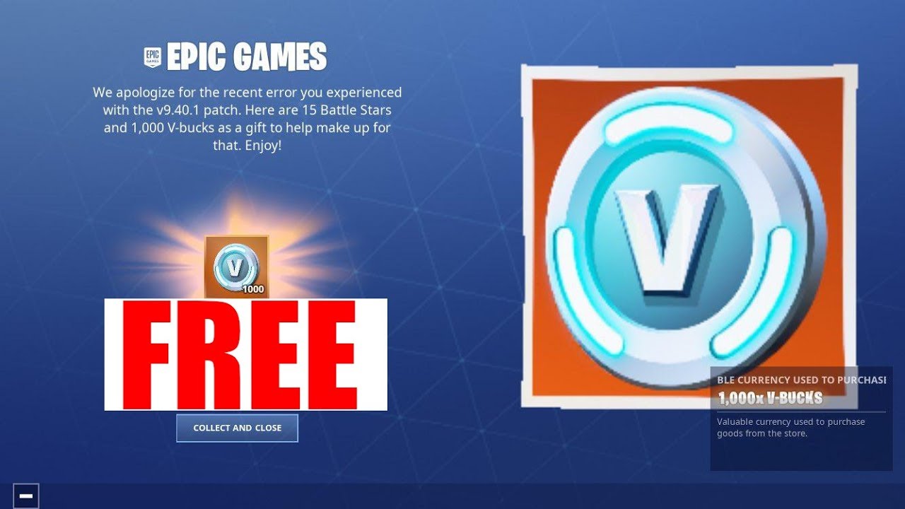 Fortnite Mobile Players are get 1,000 FREE V-Bucks!! (How to Get Vbucks) - 