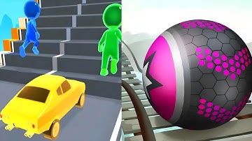 SHAPE SHIFTING VS ROLLANCE BALLS🔴⚾💫🔥❤️‍🔥🔥💥 ALL LEVELS GAMEPLAY #2