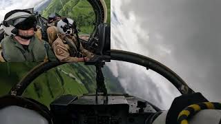 BAC Strikemaster. Full circuit of the Mach Loop 17th June 2026