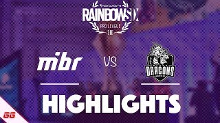 MIBR vs Black Dragons | R6 Pro League S10 Highlights