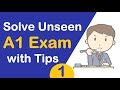 Solve Unseen A1 Exam with Tips - 1 | Learn German in Urdu | A1 Model Test