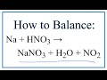 Balancing Chemical Equations Concepts
