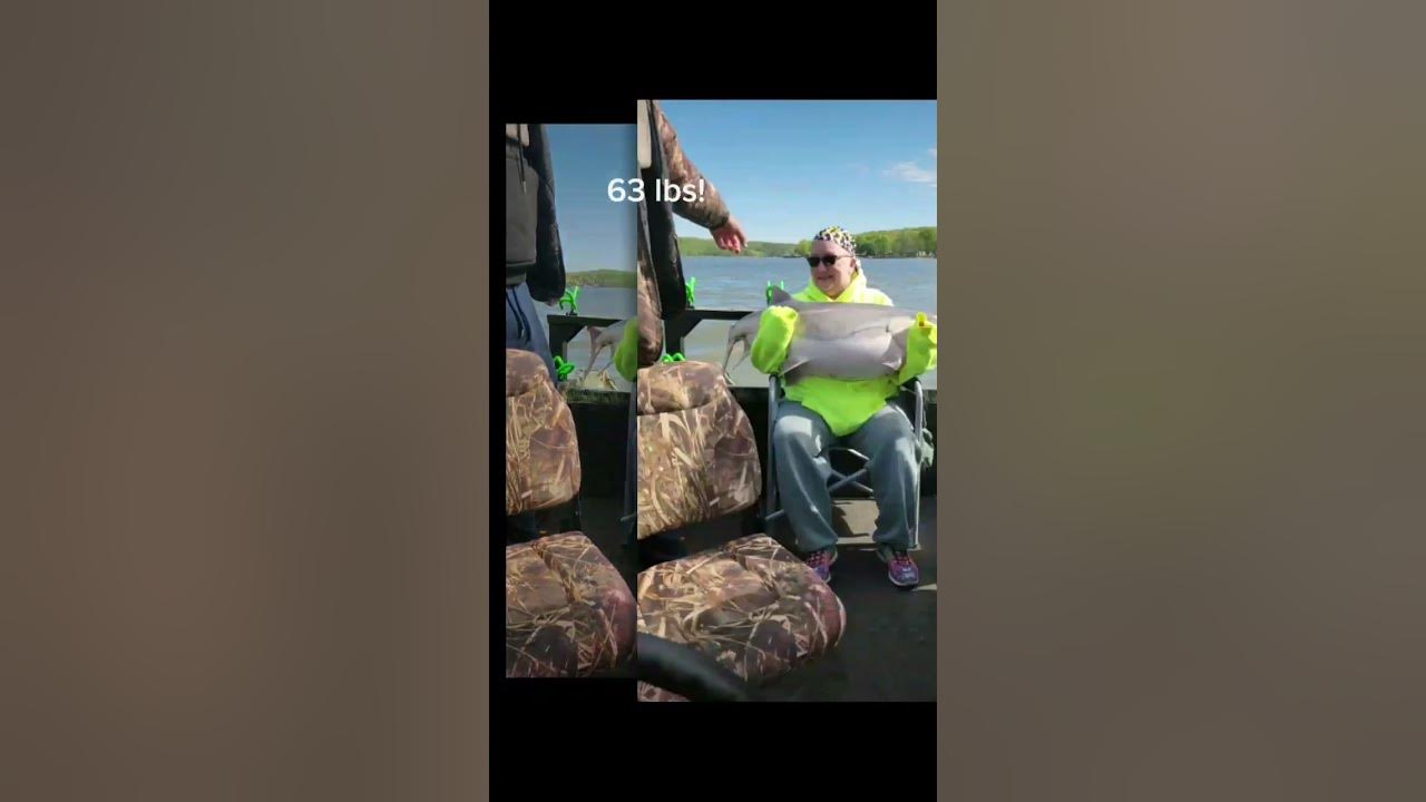 snaggin spoonbill Missouri season 63lbs april 29th 2023 (I dont own