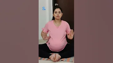 Exercises For A Smooth Labour 8 Months Pregnancy Shorts Pregnancy 