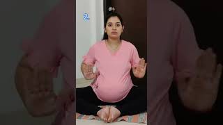 Exercises for A smooth Labour ?8 months pregnancy  shorts pregnancy