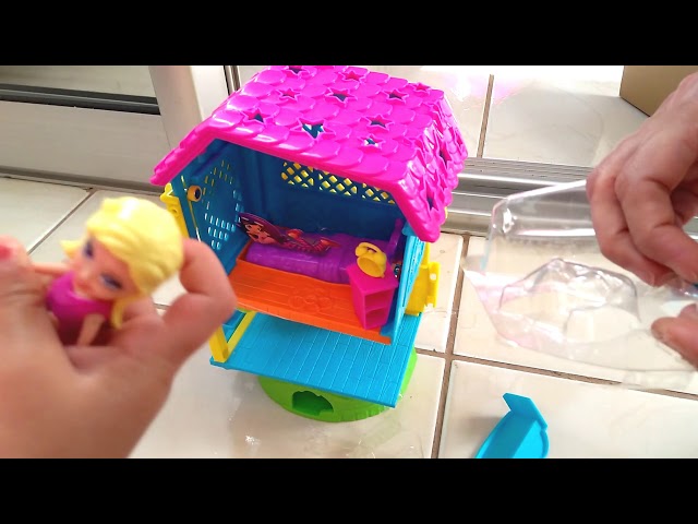 Playset Polly Pocket Club House da Polly GMF81 - Mattel - Happily Brinquedos