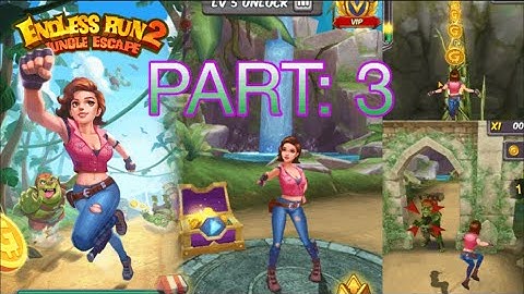 Endless Run Jungle Escape 3 vs Endless Run Jungle Escape Games Gameplay (Android/iOS)