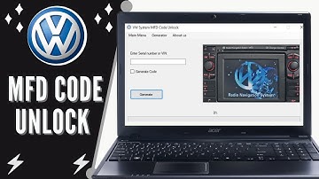 VW Radio Navigation System MFD Code Unlock for Free!