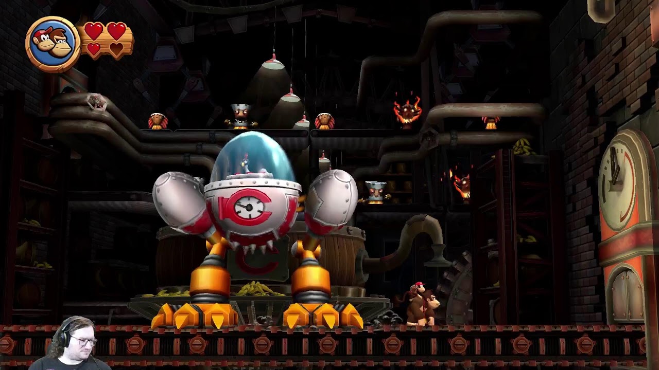 Donkey Kong Country Returns HD, Stream 7 – World 7, Factory