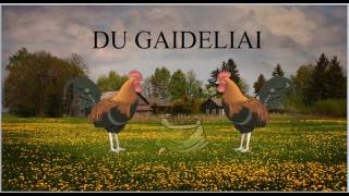 Miniatura de vídeo de "Du gaideliai"