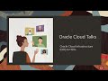 Oracle Cloud Talk - OCI Understanding the Business and Technical benefits for Software Providers