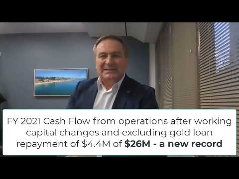 Chris Jordaan, President and CEO provides Financial Highlights and an Overview of Q4 2021