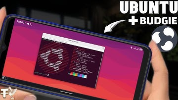 install Ubuntu On Your Android phone In 10 Minutes // Enjoy The Budgie Desktop Experience!
