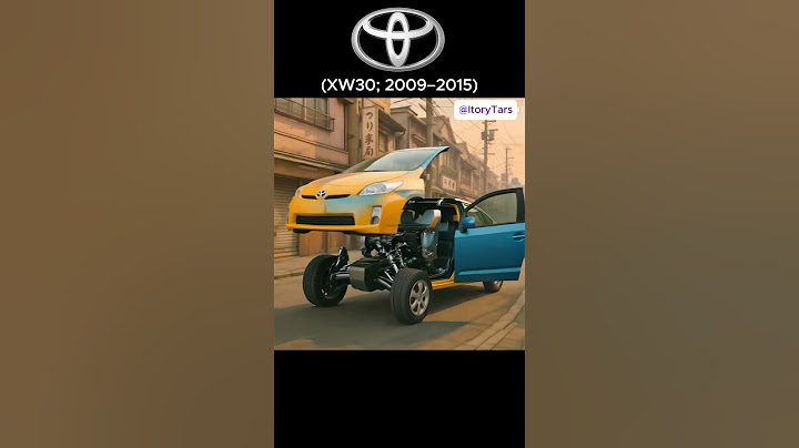 Toyota Prius Evolution/Transformation #evolution #transformation #car #toyota #ItoryTars
