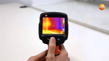 Testo 870 Thermal Imaging Camera - Activating measurement functions