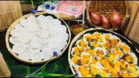 BÁNH BÈO NƯỚNG MÁ LÚM ĐỒNG TIỀN -  LỜI GIỚI THIỆU