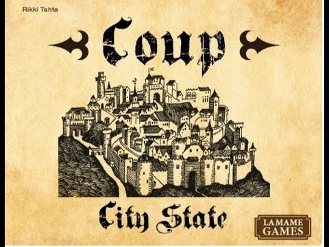 Full English Coup Party Board Game Com Guia, Jogo De Tabuleiro