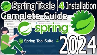 How to install Spring Tool Suite STS on Windows 10/11 [ 2024 Update ] Demo Spring Boot Framework