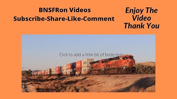 BNSF 6887 MP21 #Double Stack Cajon Sub West Bound Mid-DPU 4x #bnsf
