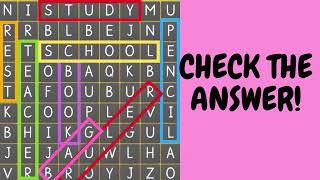 Word Search - School screenshot 3