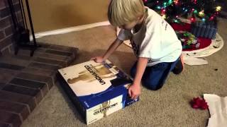 8 year old's reaction to getting a ps4 for Christmas