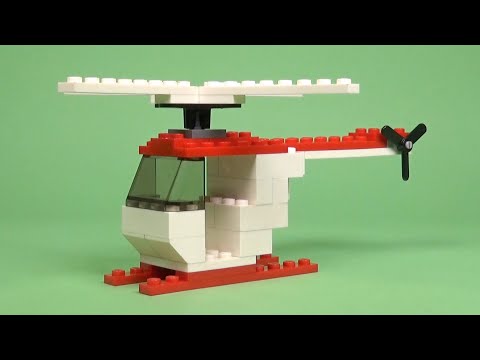 LEGO Helicopter 001 Building Instructions - Basic 525 "How To"