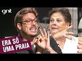 Isabella pegou uma carona e quase perdeu a perna   que histria  essa porchat  gnt