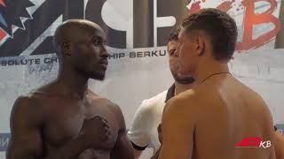 ACB KB 17: Official weigh in