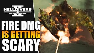 Helldivers 2 - Flamethrower is Too Powerful to Control (Helldive Solo)