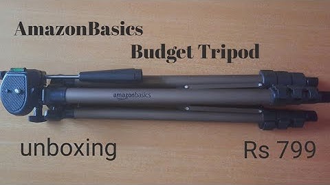 Tirpod  || AmazonBasics 50Inch Tripod  || Unboxing