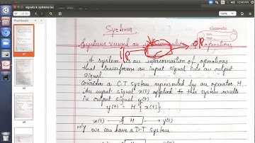 Signals and Systems lecture 21 : part 1