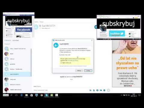 Wideo: Jak zablokować kogoś na Skypie?