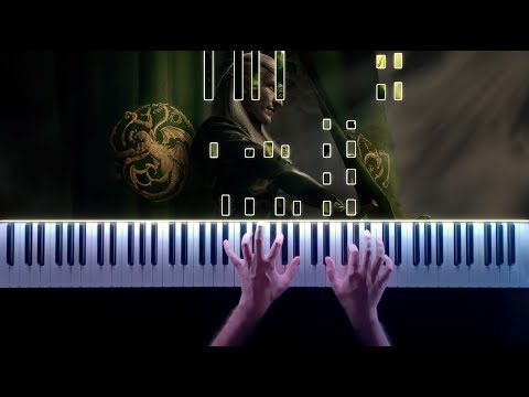 House Of The Dragon Season 2 Bear The Burden Alone Piano Cover Sheet Music