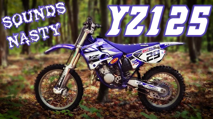 2001 YZ125 raw 2 stroke sounds