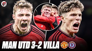 HOJLUND WINNER!! | MAN UTD 3-2 VILLA | Incredible Comeback, Garnacho WORLD CLASS, Ten Hag FIGHTING