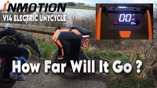 Inmotion V14 50gb Euc Will It Go The Distance - Maximun Range Test