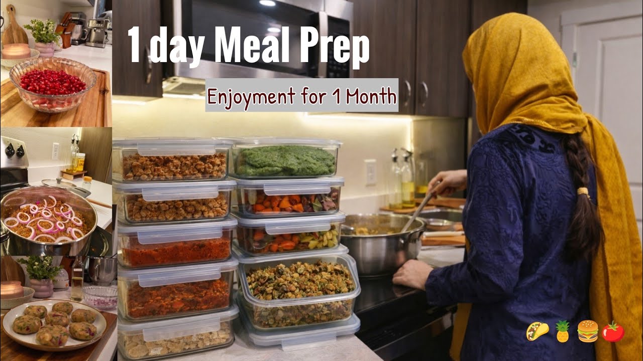 Meal Prep Ideas for Homemakers | Pakistani Meal Prep Recipes | Stress free week ahead