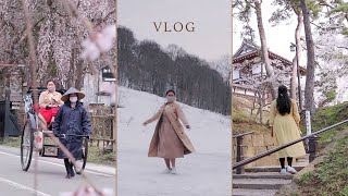 Exploring Northern Japan Part 2 (Winter and Spring in Akita) l Japan&#39;s Hidden Gem