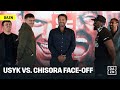 Alexander Usyk & Derek Chisora Face-Off, Joke Around Following Final Press Conference